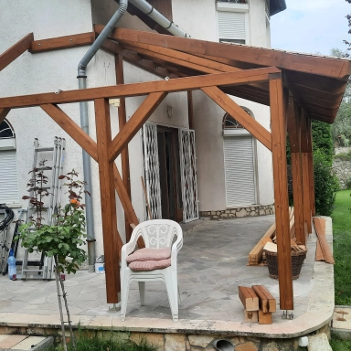 Szerkezetek - Terasz - Terasz 1